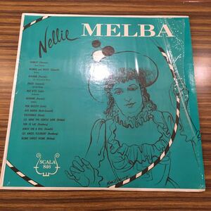 LP NELLIE MALBA / same title / ネリー・メルバ / SCALA846 / 5枚以上で送料無料