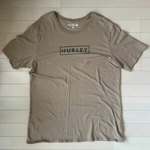 中古　ハーレー HURLEY Tシャツ Lサイズ　ベージュ