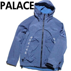 未使用 20AW PALACE REMARKER JACKET S ブルー パレス リマーカー ジャケット マウンテンパーカー