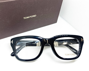 TOM FORD 正規品 眼鏡フレーム FT5178-001 ブラック 黒縁 太め ウェリントン トムフォード 新品 メンズ