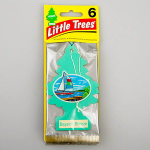 お得な6枚組 リトルツリー ベイサイド ブリーズ Little Trees 芳香剤 エアフレッシュナー 車 部屋 吊り下げ USA【メール便 送料無料】