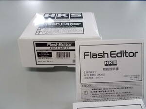 HKS Flash Editor スズキ　SUZUKI　アルト　ワークス　フラッシュエディター 42015-AS101　新品