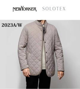 2023A/W　NEWYORKER（ニューヨーカー）× SOLOTEX キルティングジャケット sizeL　　定価59.400円