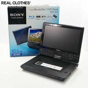 SONY/ソニー BDP-SX1 2012年製 ポータブル ブルーレイ ディスク プレーヤー DVD プレーヤー 動作確認済み /080