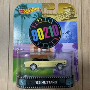 ★レトロエンターテイメント★ 65 Mustang Ford Beverly Hills 90210 ホットウィール フォード マスタング ビバリーヒルズ ミニカー