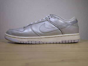 ◇ NIKE ナイキ Dunk Low SE ダンク ロー Metallic Silver 【DX3197-095】◇ 27.5cm スニーカー シルバー