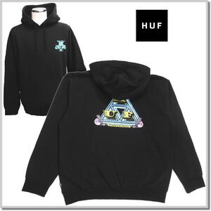 ハフ HUF Paid In Full Pullover Hoodie PF00570-BLACK-XL スウエットパーカー カットソー