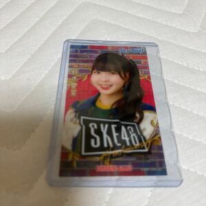 美品！鈴木愛菜SKE48 プラスチック記念搭乗券Sky-Boat観覧車サンシャインサカエ梱包送料無料！匿名配送　スカイボート14周年　えなたん