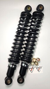 ゼファー1100 KONI タイプ 細巻 黒 リアサス 345mm 旧車 GS400 GT380 Z250FT KYB アルミコニー 鉄コニー ウィングコニー マーシャル シビエ