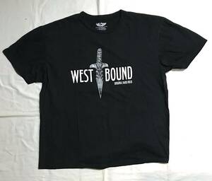 ROCK Tee【WEST BOUND】XL/HARD ROCK/losangeles/lynchmob