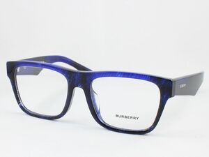 BURBERRY バーバリー メガネフレーム BE2411F-4114 度付き対応 近視 遠視 乱視 老眼鏡 遠近両用 アジアンフィット スクエア セルフレーム