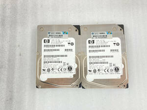 ★HP EH0146FARUB MBE2147RC 146GB SAS 15K 2.5インチHDD 2個セット★　動作品　