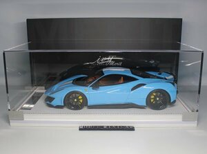 ▲最後1台！Baby Blue！世界限定66台！IM 1/18 フェラーリ Ferrari 488 Pista Novitec Rosso 新品 Resin Model