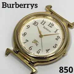 稼働品 Burburrys 腕時計 ★フェイスのみ バーバリ ゴールド クオーツ