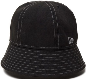 ▼NEW ERA EXPLORER SAILOR BRIM Tonal Flag 14307344 バケットハット ブラック L-XL（約61cm）