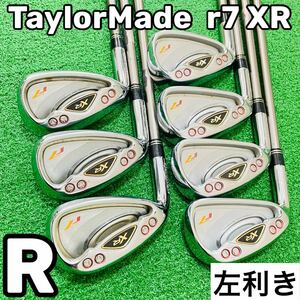 7614 TaylorMade r7 XR テーラーメイド アイアンセット フレックスR REAX50 左利き レフティ 5.6.7.8.9.P.A 送料無料　匿名配送