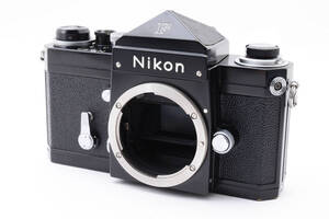 【美品】Nikon ニコン F アイレベル 黒 ブラック ボディ 730万台 フィルム一眼カメラ #395