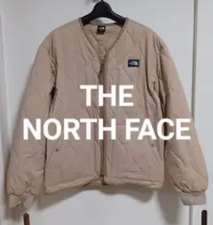 THE NORTH FACE　M　キルティングノーカラーブルゾン