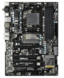 ASRock 990FX Extreme3 DDR3 AMD AM3 32GB ATX Motherboard