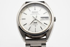 稼働品 セイコー デイデイト KS キングセイコー ハイビート シルバー 自動巻き メンズ 腕時計 SEIKO