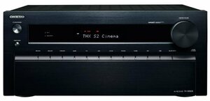 ONKYO AVレシーバー 7.1ch ハイレゾ音源/Dolby Atmos対応 ブラック TX-NR83(中古品)