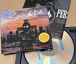 送料込 Sodom - Persecution Mania 輸入盤CD / SPV857509