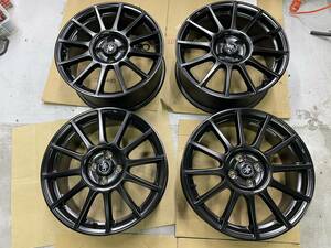 アバルト 595 695 純正 17x7J +35 PCD98 4本 セット セッタンタ アニベルサリオ 限定車 美品 新車外し