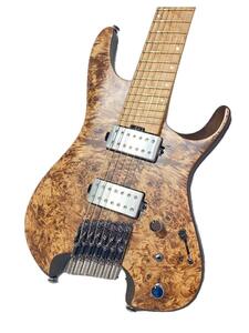 Ibanez◆QX527PB/ヘッドレスギター/7弦/ソフトケース付属/2021年製/バールトップ