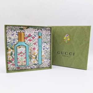 グッチ フローラゴージャス ジャスミン オーデパルファム 50ml 10ml 香水 セット GUCCI FLO RA GORGEOUS JASMINE EDP 残多 【6821】