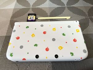 ★送料無料★動作OK★Nintendo 3DS LL とびだせ どうぶつの森パック★初期化済み 希少★ ニンテンドー3DSLL 任天堂