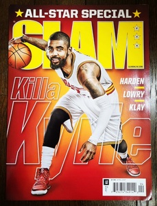 2017 APR SLAM MAGAZINE #206 KYRIE IRVING / スラム 雑誌 カイリー アービング Jordan, Nike, Adidas NBA