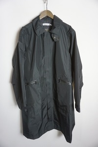 美品 正規 22SS nonnative ノンネイティブ STUDENT LONG COAT POLY TAFFETA WITH GORE-TEX 2L NN-J4212 ステンカラーコート1黒 1104O▲