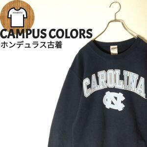 【CAMPUS COLORS スウェット M 海外古着 A561カロライナ】