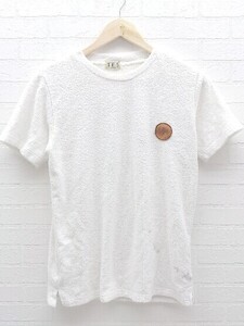 ◇ TES テス 半袖 Tシャツ カットソー S ホワイト *