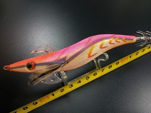 廃番 ヤマシタ エギ王Q速 #OKPKO/金テープ 4号 USED モンスターアオリエギングに DISCONTINUED YAMASHITA EGI-OH Q SQUID JIG