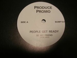 ●Downtempo UK SOUL 12inch●PEOPLE GET READY / BE MY FRIEND