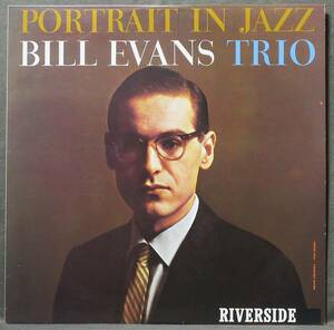 (LP) US/OJC BILL EVANS [PORTRAIT IN JAZZ] Featuring Scott LaFaro/1983年版/OJC-088(RLP-1162)