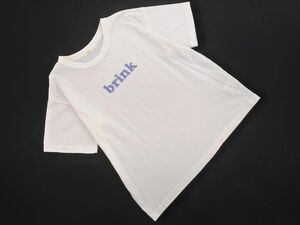 ネコポスOK ehka sopo SM2 エヘカソポ サマンサモスモス プリント Tシャツ sizeM/オフホワイト ■◆ ☆ efa3 レディース