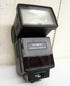 レトロ 当時物 RETRO CAMERA MINOLTA ミノルタ フィルムカメラ 用品 アクセサリー ストロボ PROGRAM 4000 AF Made in japan 日本製