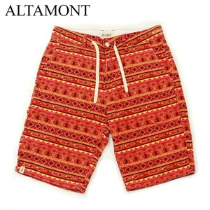 ALTAMONT オルタモント 【EXHILED SHORT】 春夏 総柄★ イージー ショート パンツ Sz.L位　メンズ　A3B03489_7#P