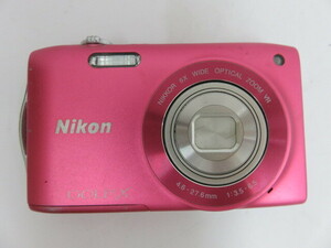 #61993 ニコン NIKON　COOLPIX　S3300　ジャンク