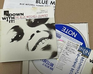 Blue Mitchell Quintet - Down With It! / TOCJ4214