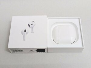 【MC2576SA】 Apple アップル AirPods エアポッズ 第4世代 MXP93J/A ※通電確認済み ワイヤレスイヤホン アクティブノイキャン イヤフォン