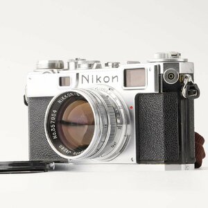 ニコン Nikon S2 前期 レンジファインダーカメラ / NIKKOR-S.C 5cm 50mm F1.4