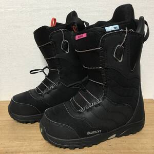 超美品◆BURTON MINT ASIAN-FIT ブーツ 22.0cm 黒 レディース バートン ミント アジアンフィット スノーボード スノボ