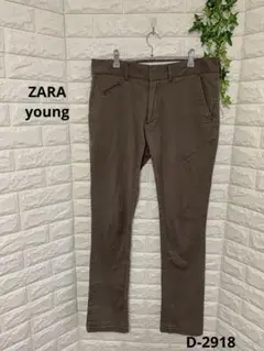 ✱ZARA YOUNG✱ ザラ メンズ チノパン ストレッチ カラーパンツ