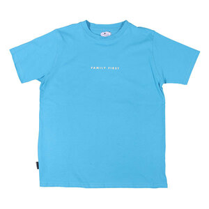 FAMILY FIRST（ファミリーファースト） Uネック半袖Tシャツ T-SHIRT BASIC スカイブルー S 【S31583】