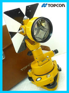 校正済み TOPCON トプコン 1素子プリズム EDM ACCESSORIES-3 着脱式整準台セット 付属品 長距離測量 測定 ケース 建築 お買得 注目_31