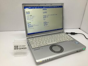 ジャンク/ Panasonic CF-SZ6RDYVS Intel Core i5-7300U メモリ8.19GB ストレージ無し 【G24020】