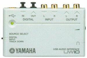 YAMAHA USBオーディオインターフェース [UW10]　(shin